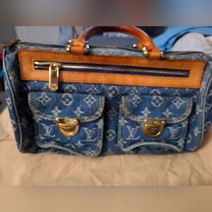 Louis Vuitton Neo Speedy Monogram Denim